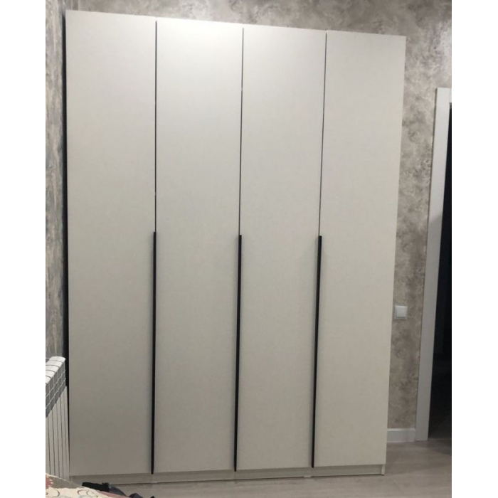Шкаф Панорама-5 160см Белый текстурный