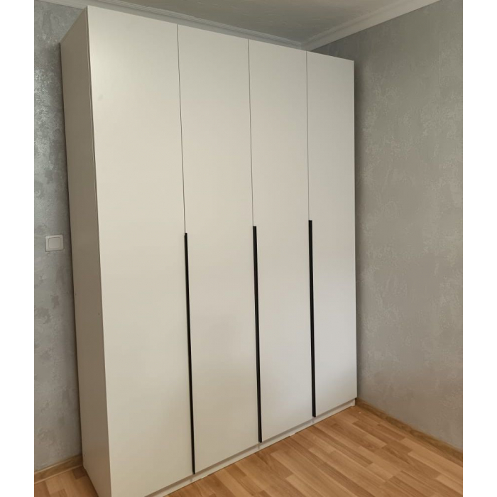 Шкаф Панорама-5 160см Белый текстурный