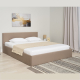 Кровать Амелия 140*200 Микровелюр Newtone Cacao