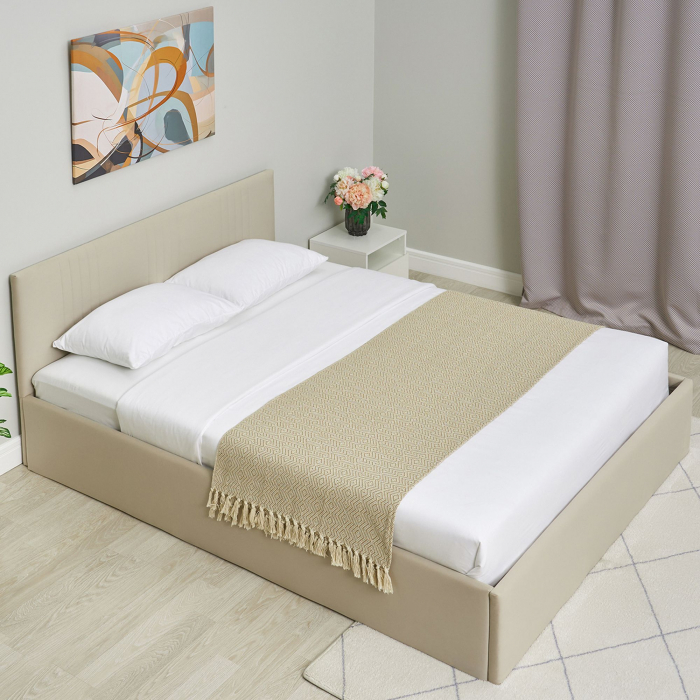 Кровать Амелия 160*200 Микровелюр Velutto 17