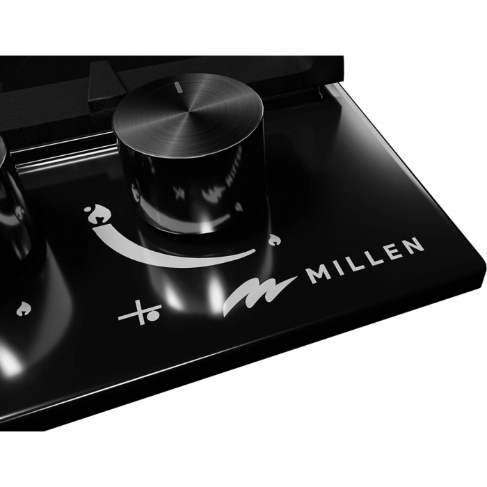 Газовая варочная панель MILLEN MGH 602 черная