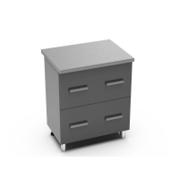 Стол 80см с 2 ящиками 8РГ